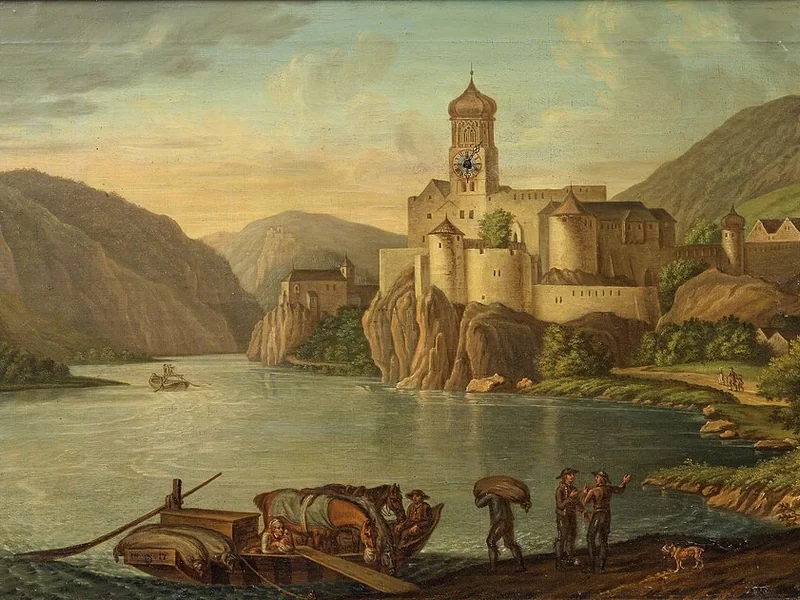 1780-Jakob Placidus Altmutter - Castello di Schönbühel an der Donau